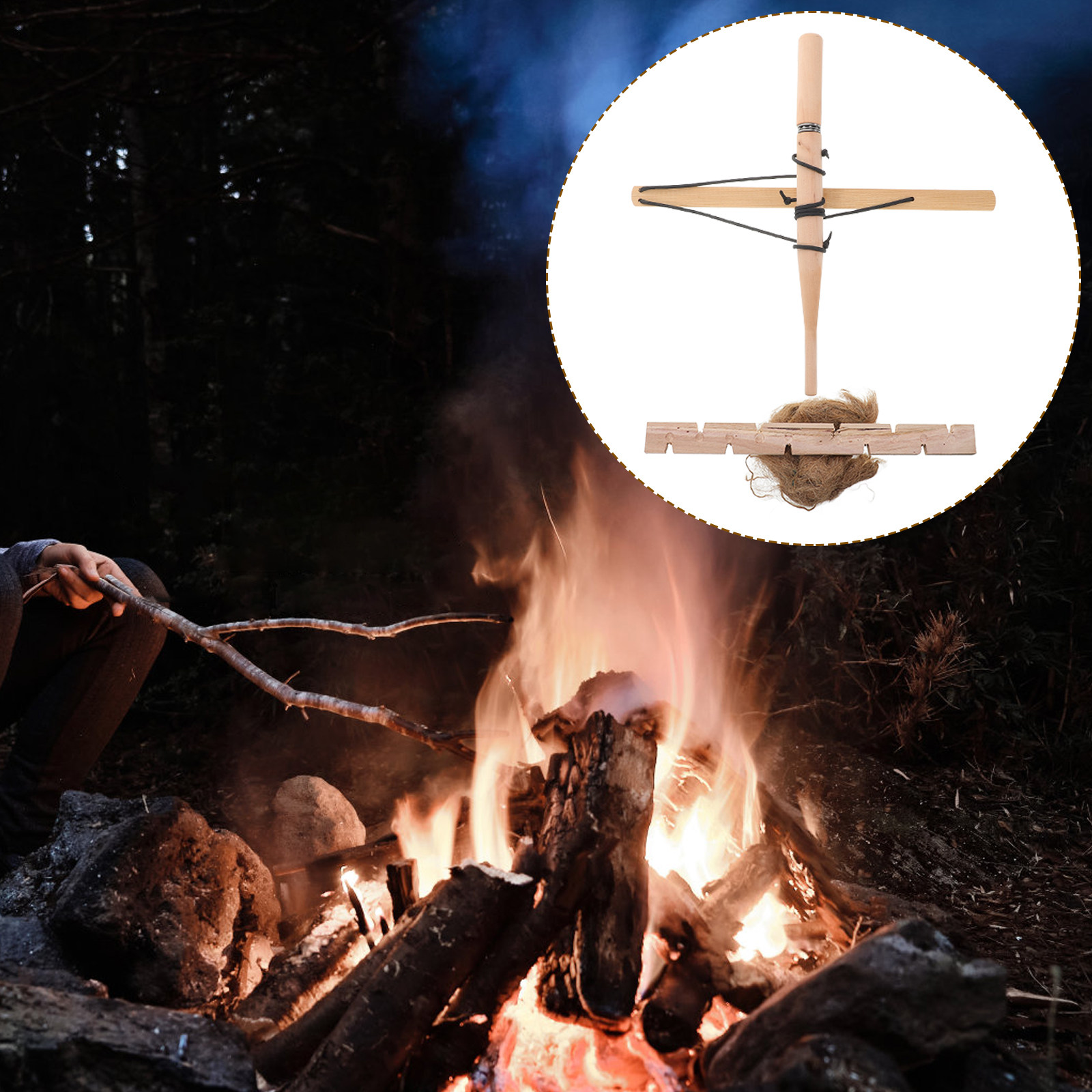 Outdoor Camping Toys - Boogboor Vuuraanstekers Buiten Primitief Gereedschap Kamperen