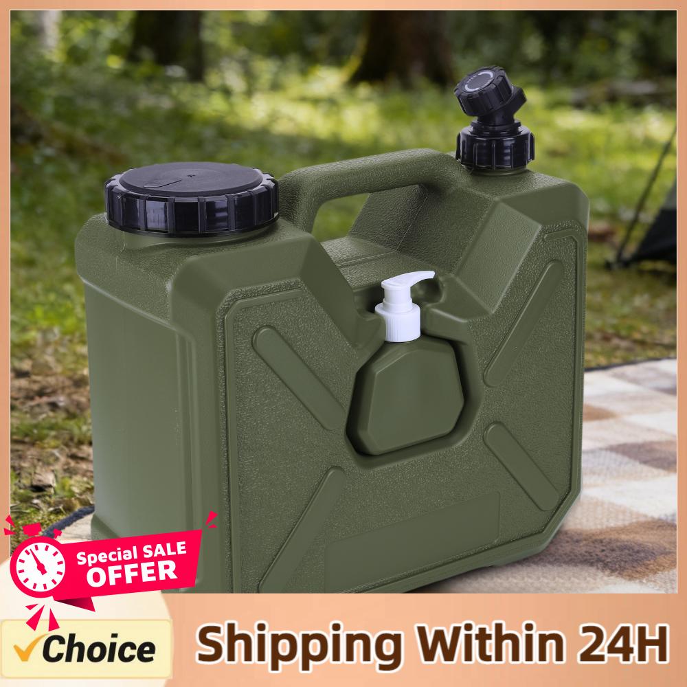 Outdoor Camping Kettle - 30/18/15/12L Camping Watercontainer met kraan Handdesinfecterend