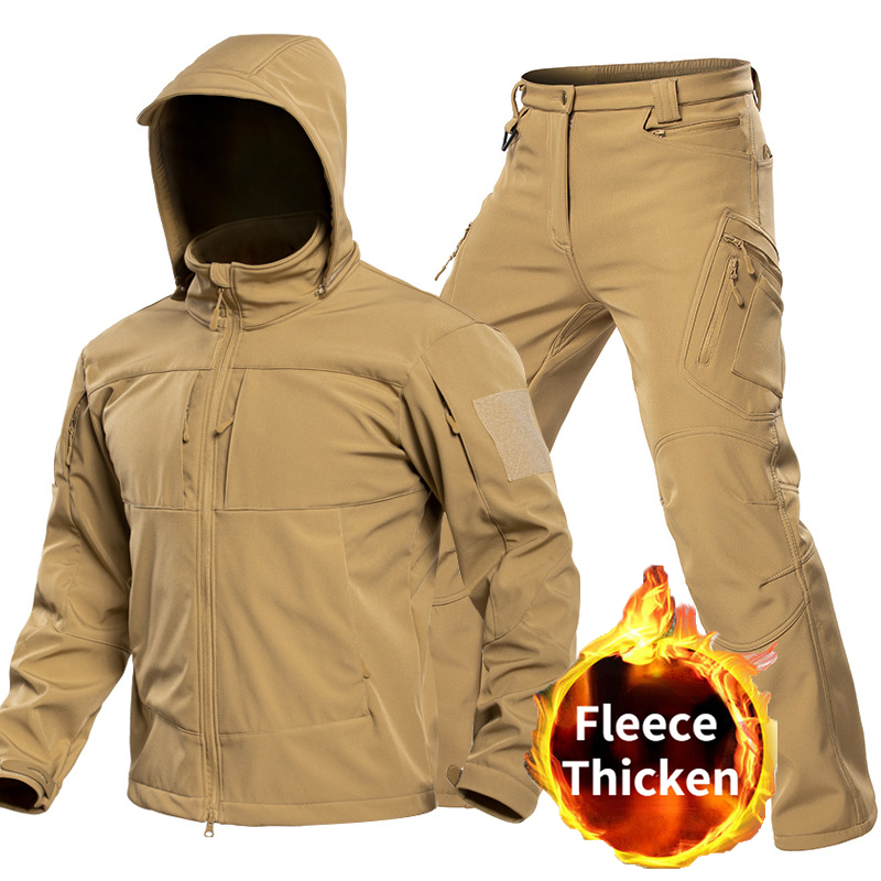 Outdoor Camping Jacket - Outdoor tactisch softshell pak voor heren,