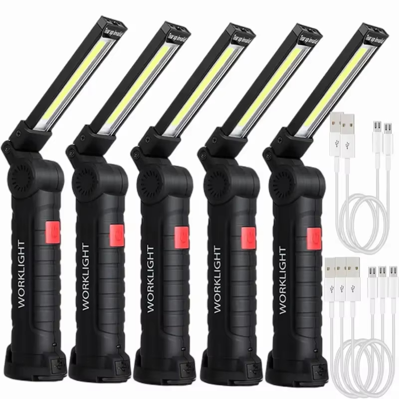Outdoor Camping Light Portable - Draagbare COB LED-zaklamp USB oplaadbare werklamp