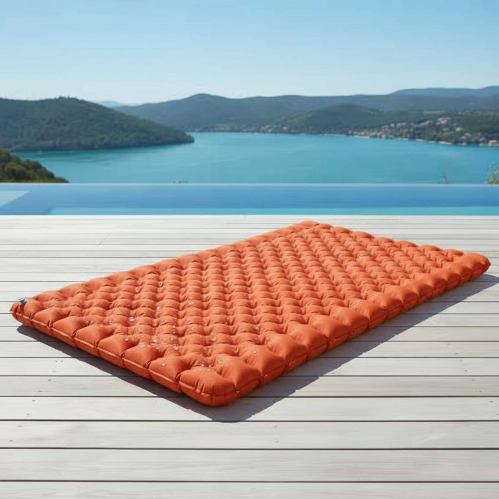 Outdoor Camping Mattress - Opblaasbare campingmat Nylon TPU Opblaasbaar slaapmatje