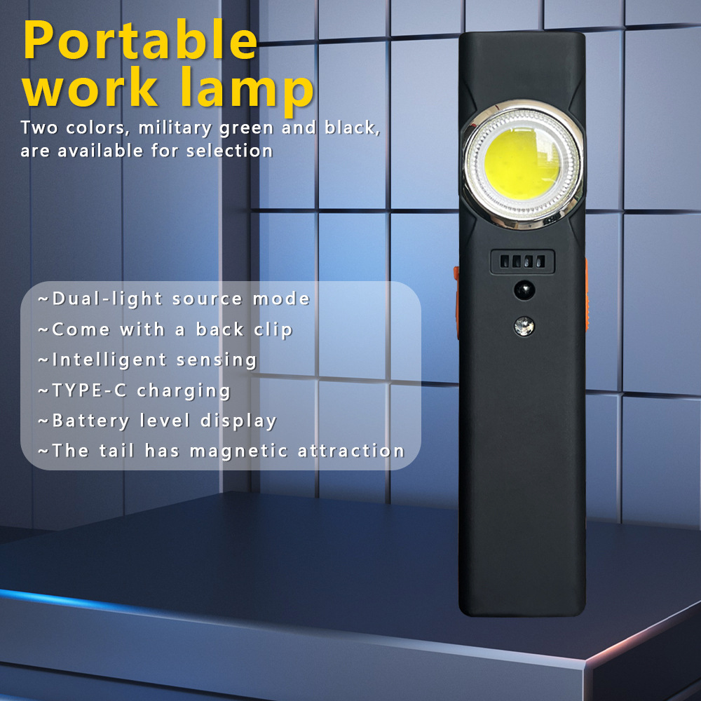 Outdoor Camping Light Portable - E2 Multifunctionele draagbare mini oplaadbare magnetische