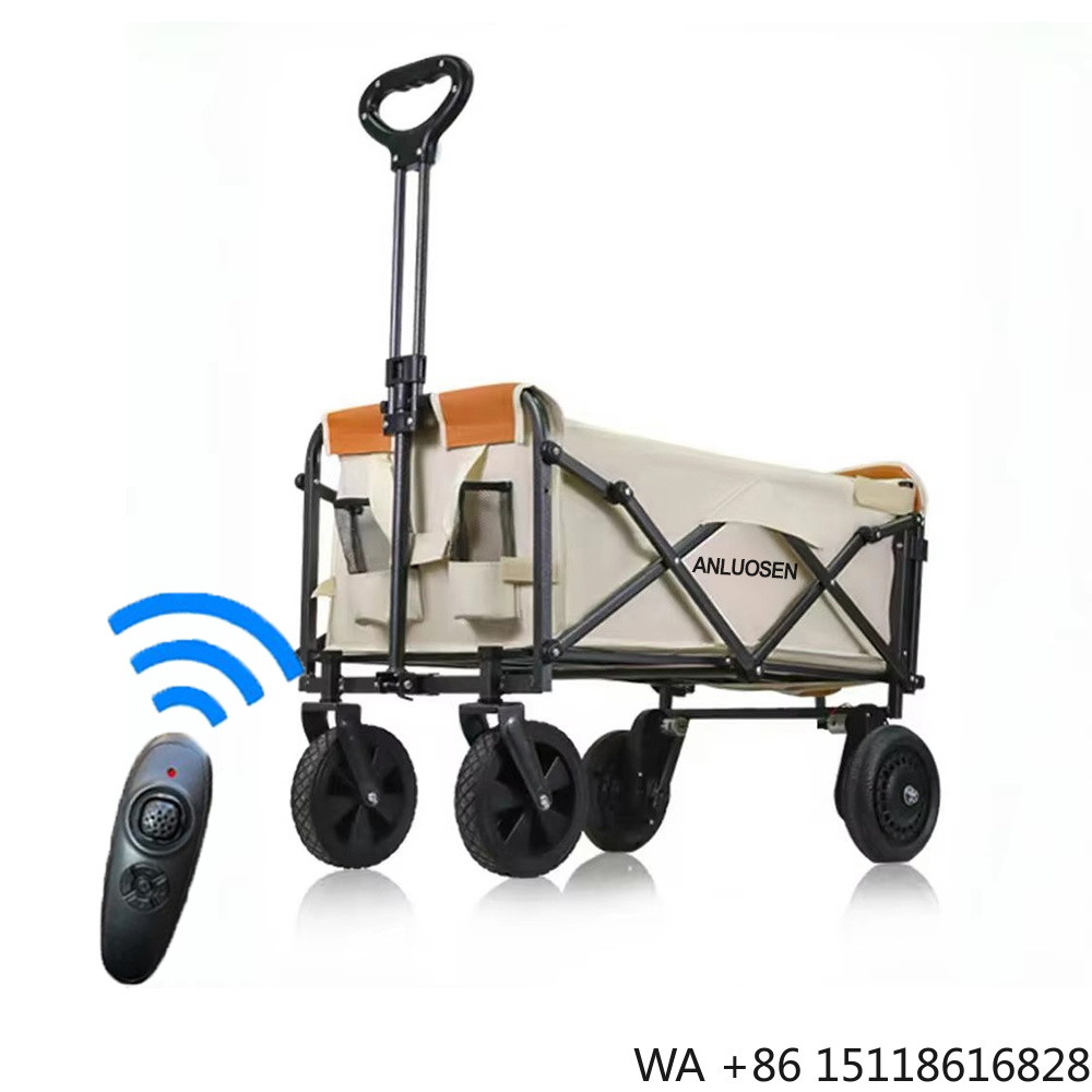 Outdoor Camping Table Foldable - Elektrische Campingwagen Karretje Opvouwbaar 2000mAh Elektrisch