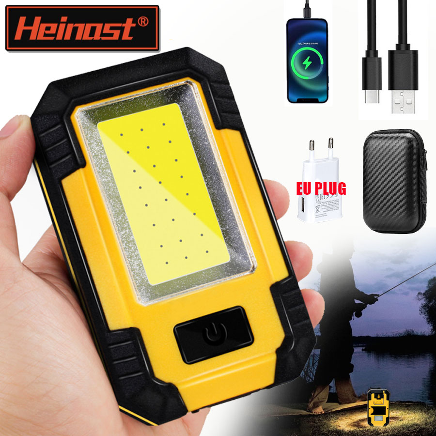 Outdoor Camping Light Portable - Draagbare 4000mAh oplaadbare werklamp Superheldere COB-zaklamp