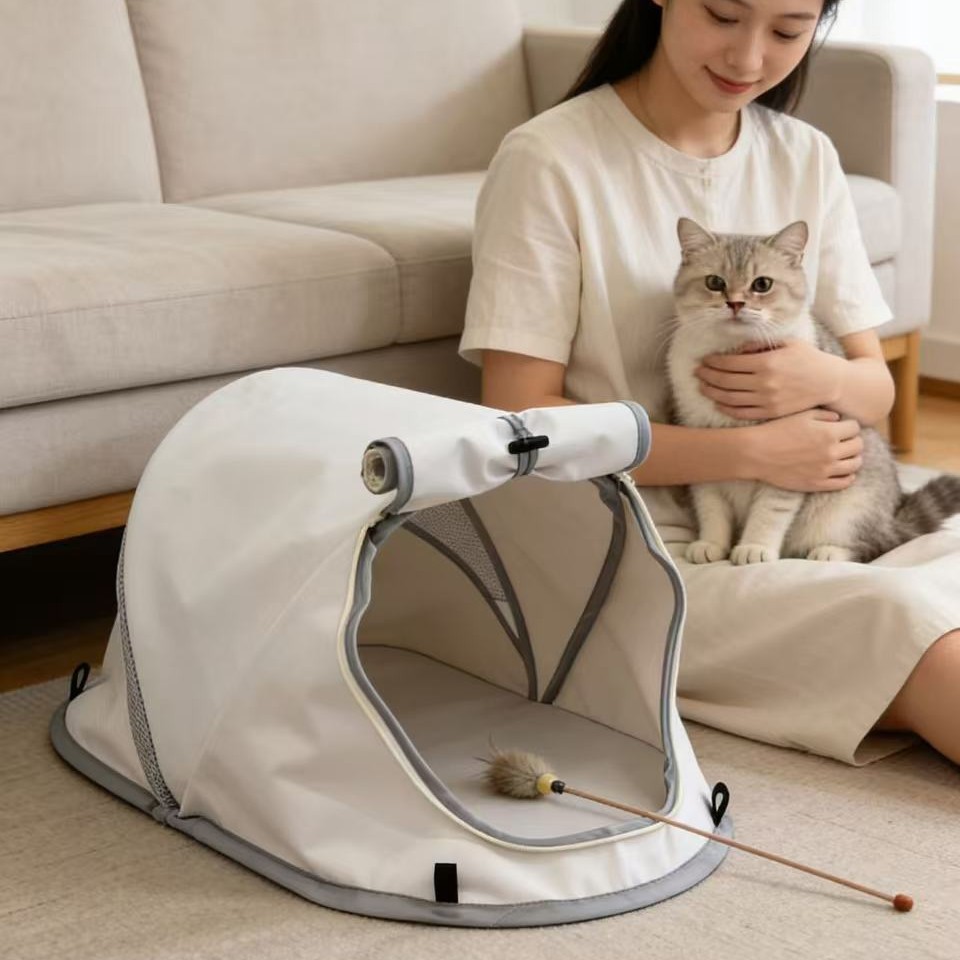 Outdoor Camping Dog Kennel - Opvouwbare dieren tent, draagbare honden- &