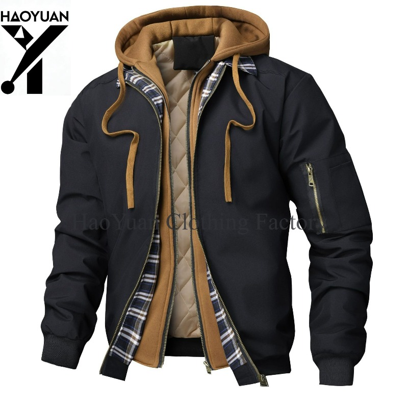 Outdoor Camping Jacket - Herenjas Losse Warme Ademende Outdoor Wandel-,