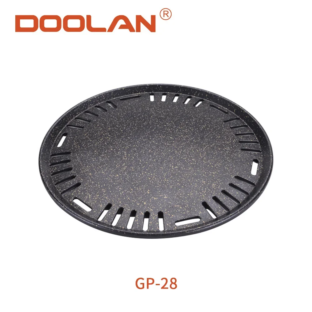 Aluminium ronde bbq plaat non- - Outdoor Camping Korea recensie en prijs