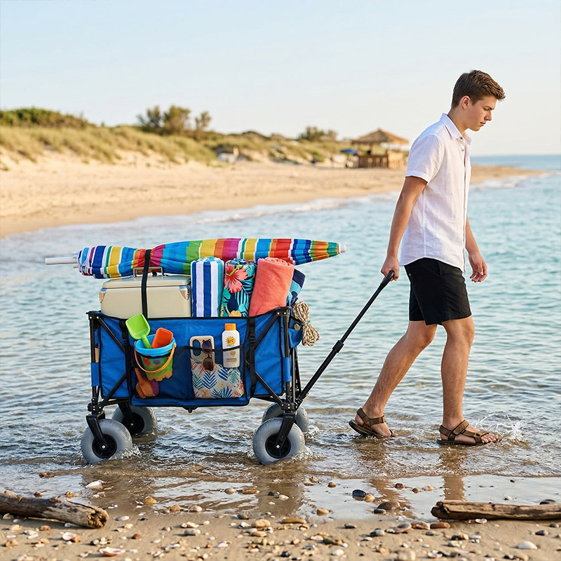 Opvouwbare metalen strandwagen - Outdoor Camping Table Foldable recensie en prijs