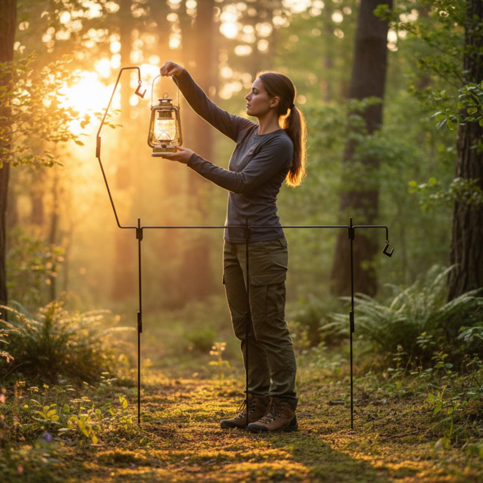 Campinglantaarnstandaard Afnee - Outdoor Camping Kitchen recensie en prijs