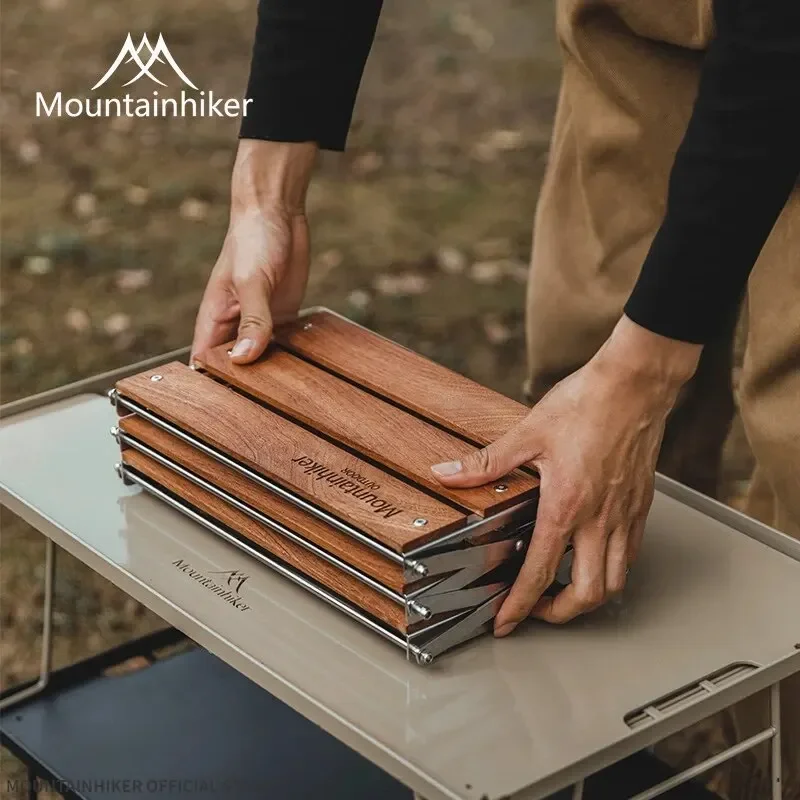 MOUNTAINHIKER Drielaags rek Up - Outdoor Camping Table Foldable recensie en prijs