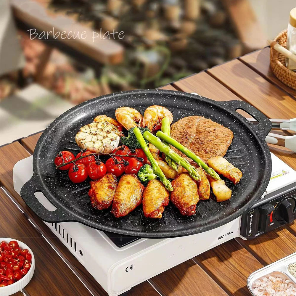 34CM Outdoor BBQ Grill Pan Non - Outdoor Camping Kitchen recensie en prijs