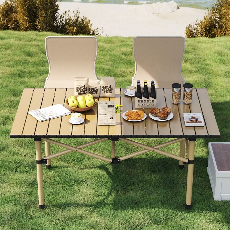 Opvouwbare tafel- en stoelense - Outdoor Camping Table Foldable recensie en prijs