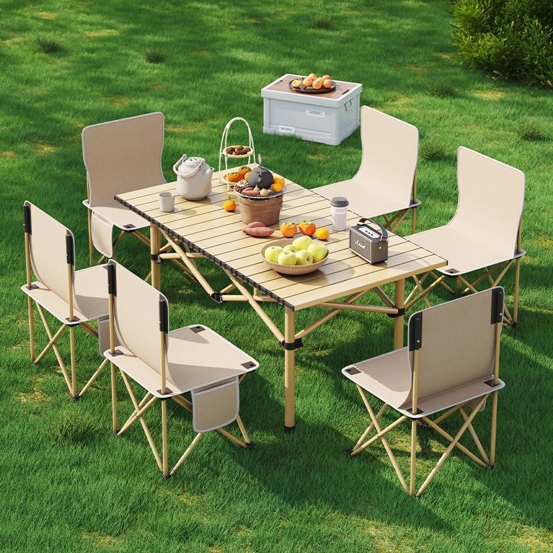 Opvouwbare tafel- en stoelense - Outdoor Camping Table Foldable recensie en prijs