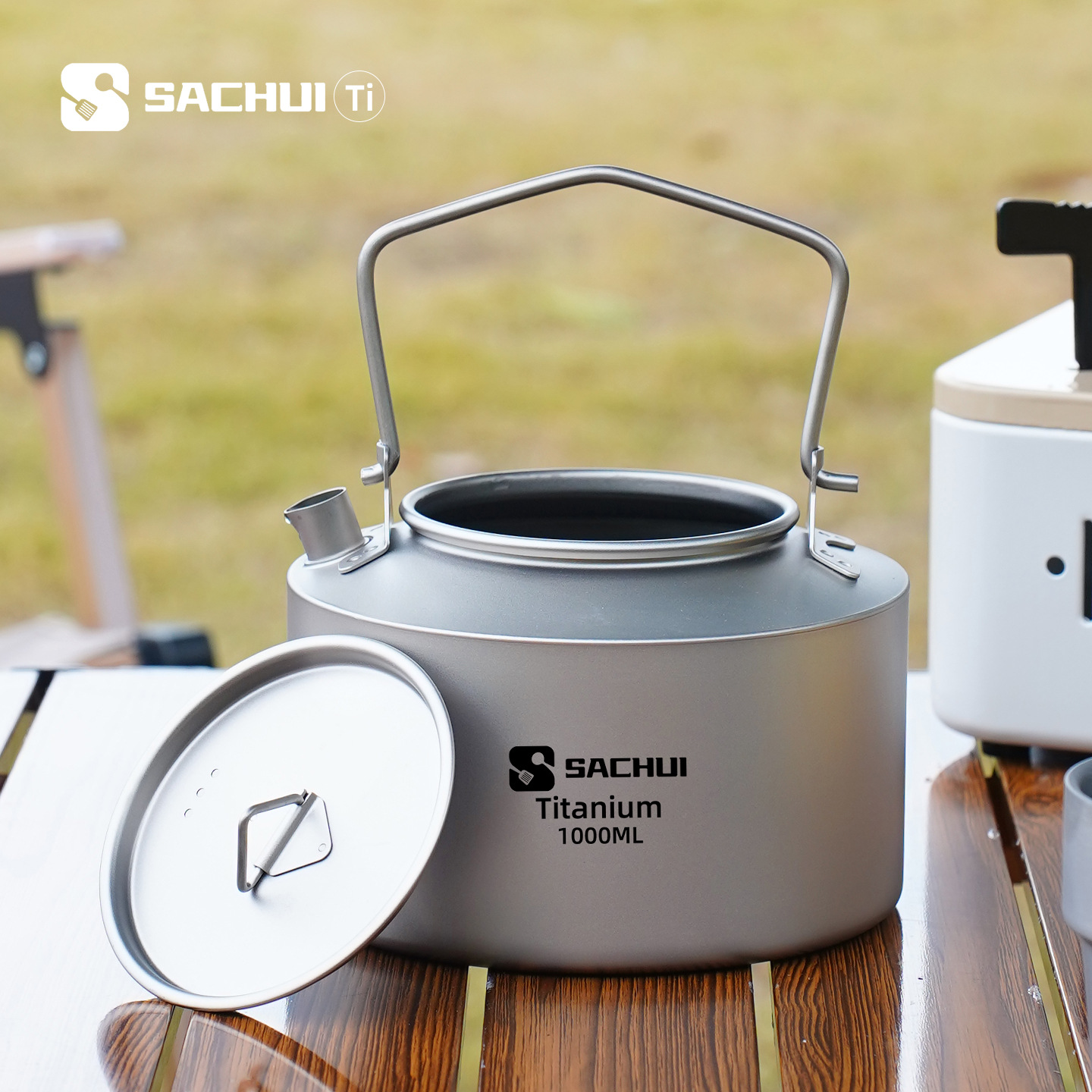 1000ML Pure Titanium Ketel Out - Outdoor Camping Kettle recensie en prijs