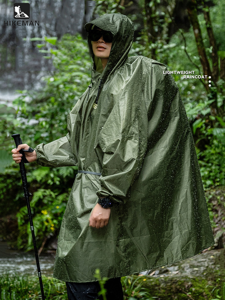 Ultralichte regenjas met rits, - Outdoor Camping Jacket recensie en prijs