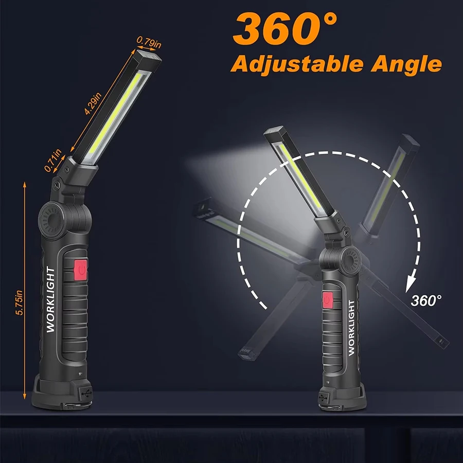 Oplaadbare magnetische werklam - Outdoor Camping Light Portable recensie en prijs
