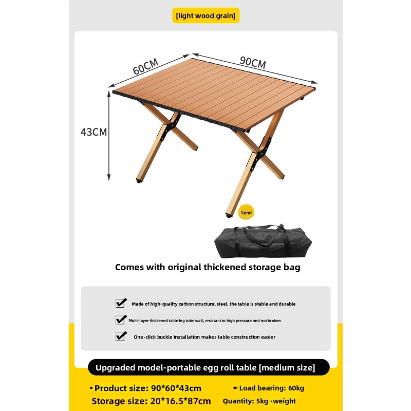 Outdoor opvouwbare tafelset va - Outdoor Camping Table Foldable recensie en prijs
