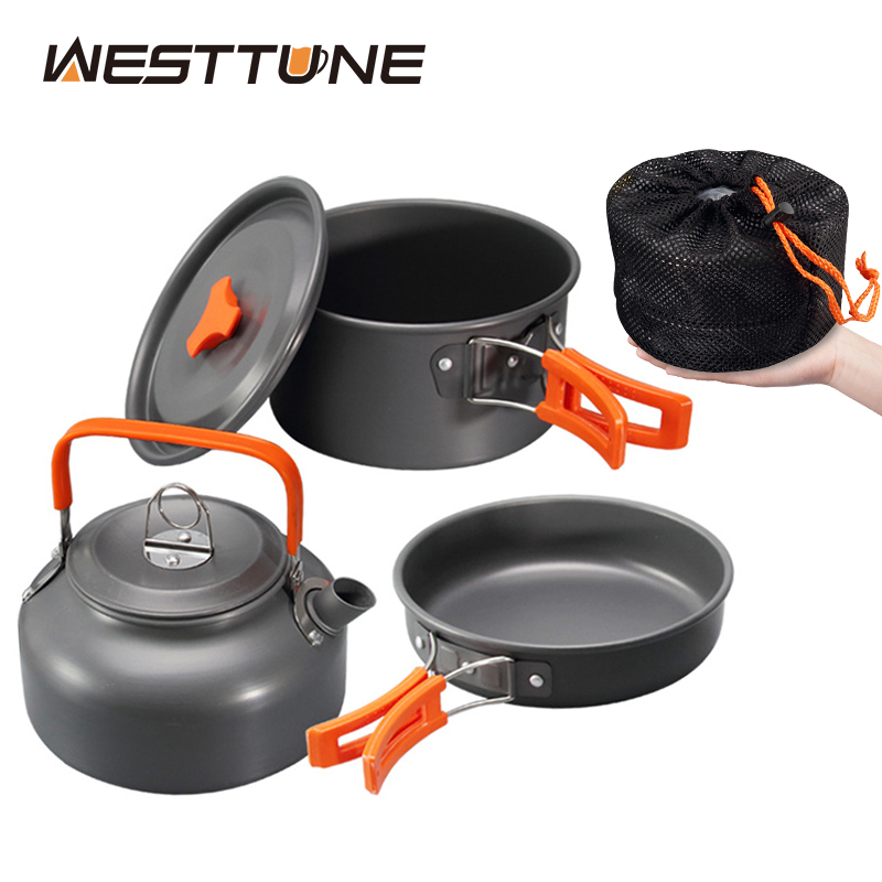 WESTTUNE Camping Kookgerei Kit - Outdoor Camping Kettle recensie en prijs