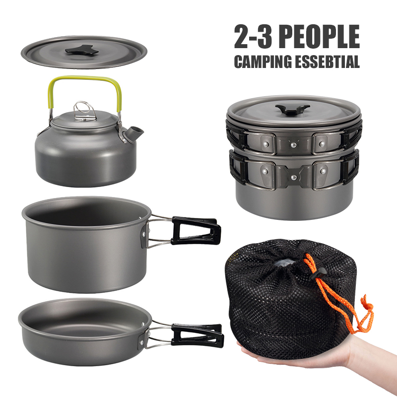 WESTTUNE Camping Kookgerei Kit - Outdoor Camping Kettle recensie en prijs