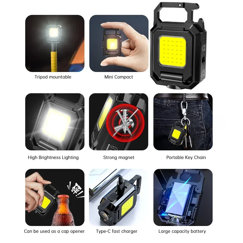 Mini-zaklamp sleutelhangerlich - Outdoor Camping Light Portable recensie en prijs