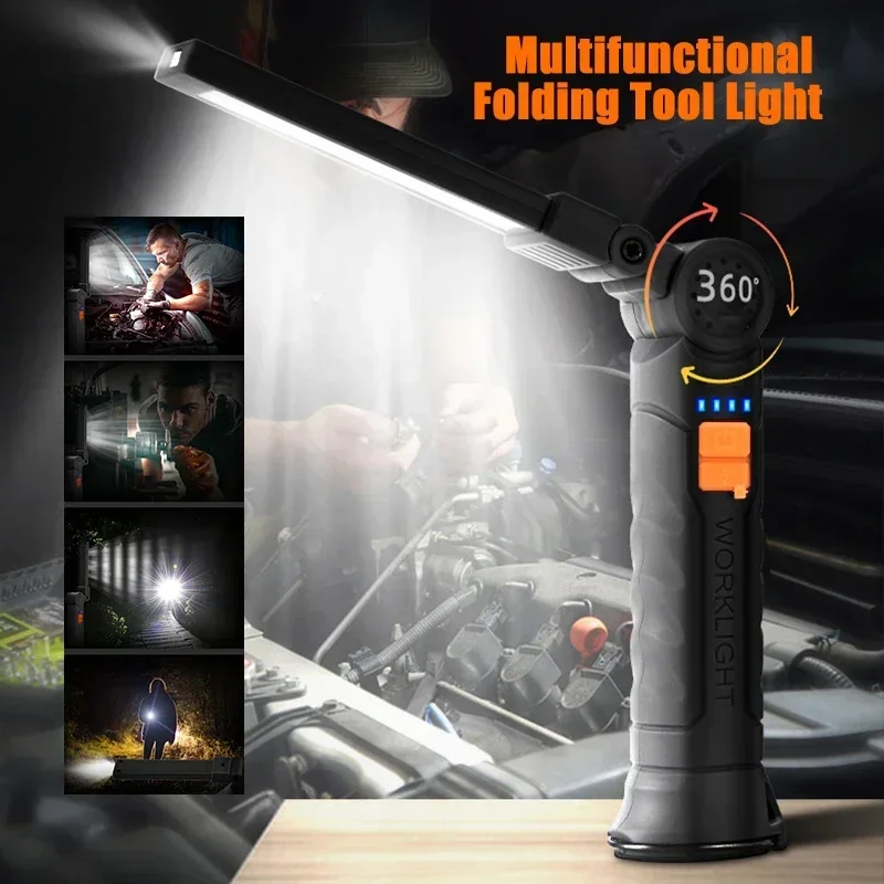 Oplaadbare LED-zaklamp Werklam - Outdoor Camping Decor recensie en prijs