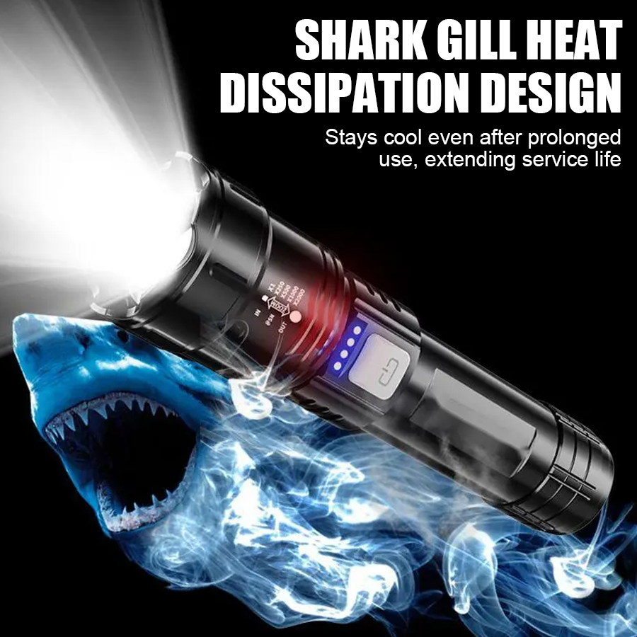 High Power P50 LED-zaklamp USB - Outdoor Camping Decor recensie en prijs