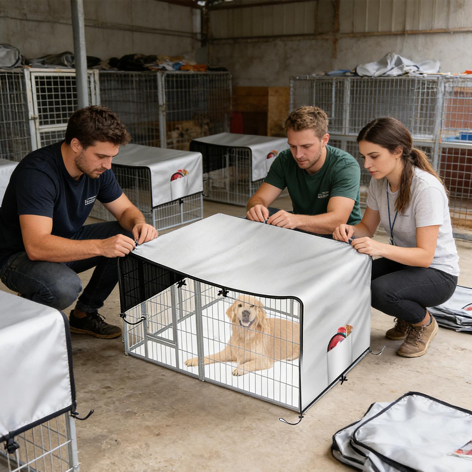Hond Krat Cover 210D Oxford Pr - Outdoor Camping Dog Kennel recensie en prijs
