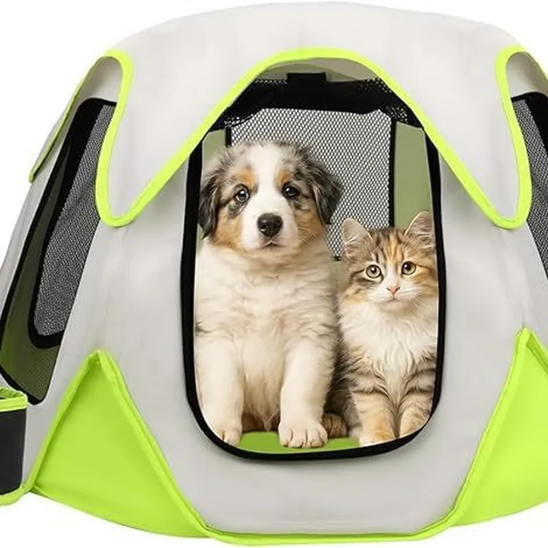 Draagbare opvouwbare huisdiere - Outdoor Camping Dog Kennel recensie en prijs