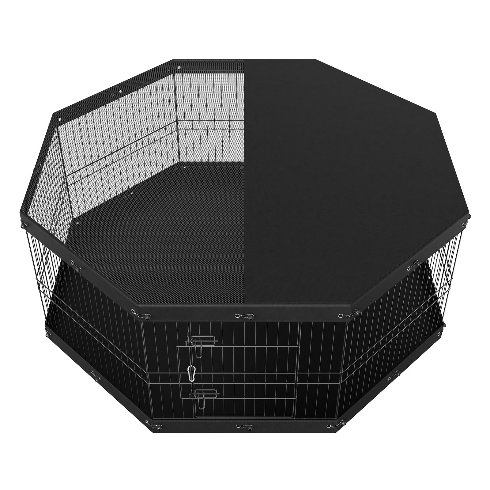 Hondenren, 8 panelen opvouwbar - Outdoor Camping Dog Kennel recensie en prijs