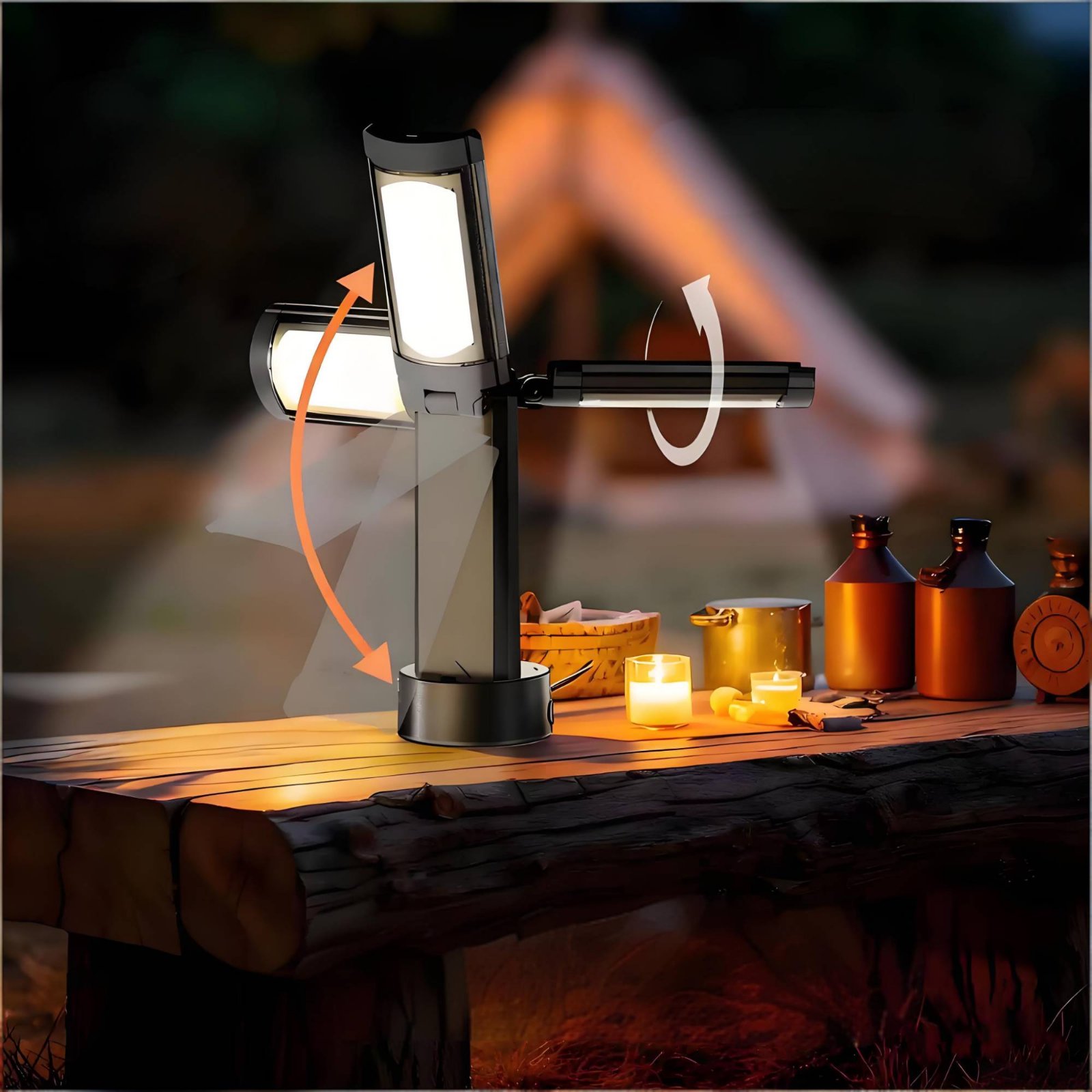 Telescopische tentlamp Verstel - Outdoor Camping Light Portable recensie en prijs