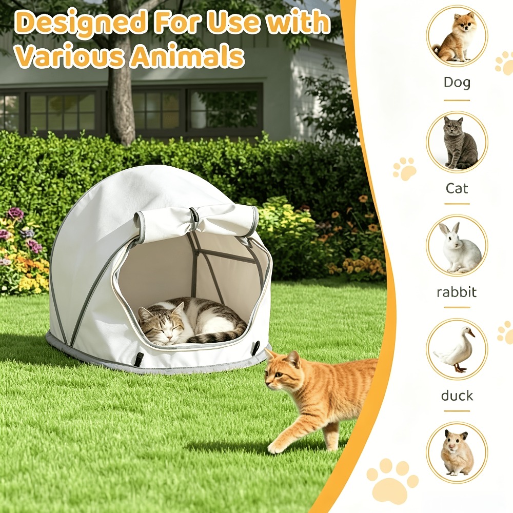 1PC draagbare opvouwbare tent  - Outdoor Camping Dog Kennel recensie en prijs
