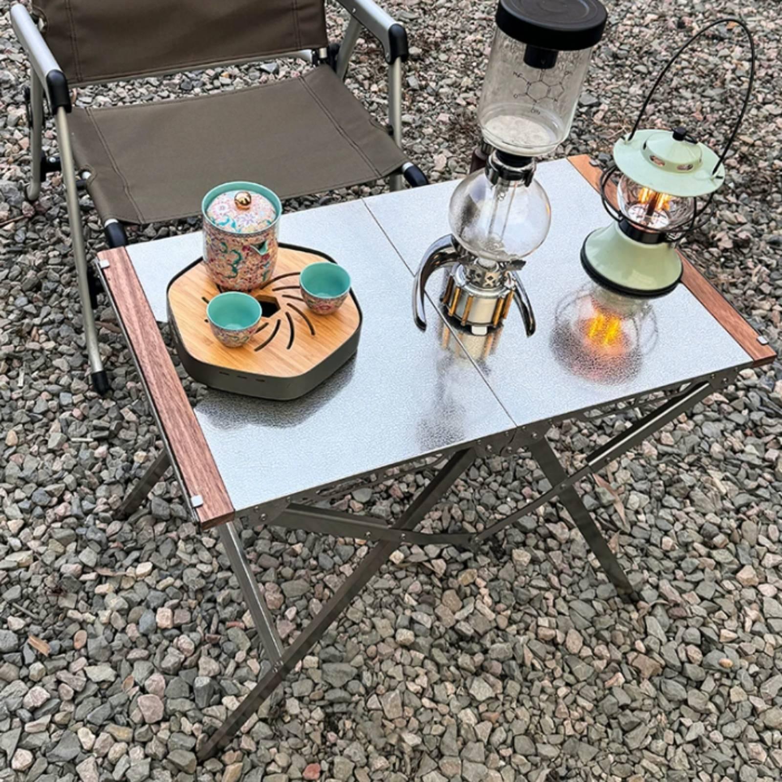 Opvouwbare campingtafel van ro - Outdoor Camping Table Foldable recensie en prijs