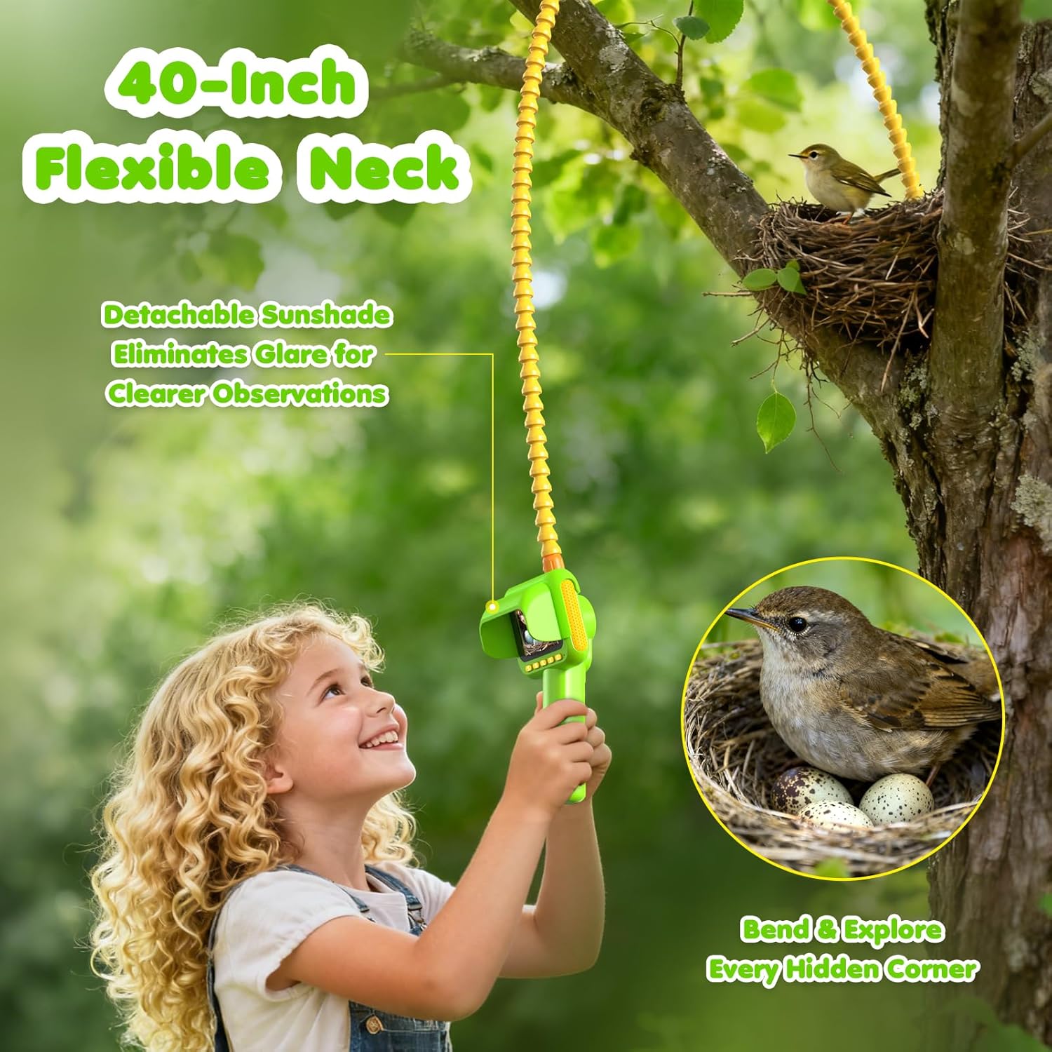 Endoscoop voor kinderen, bores - Outdoor Camping Toys recensie en prijs