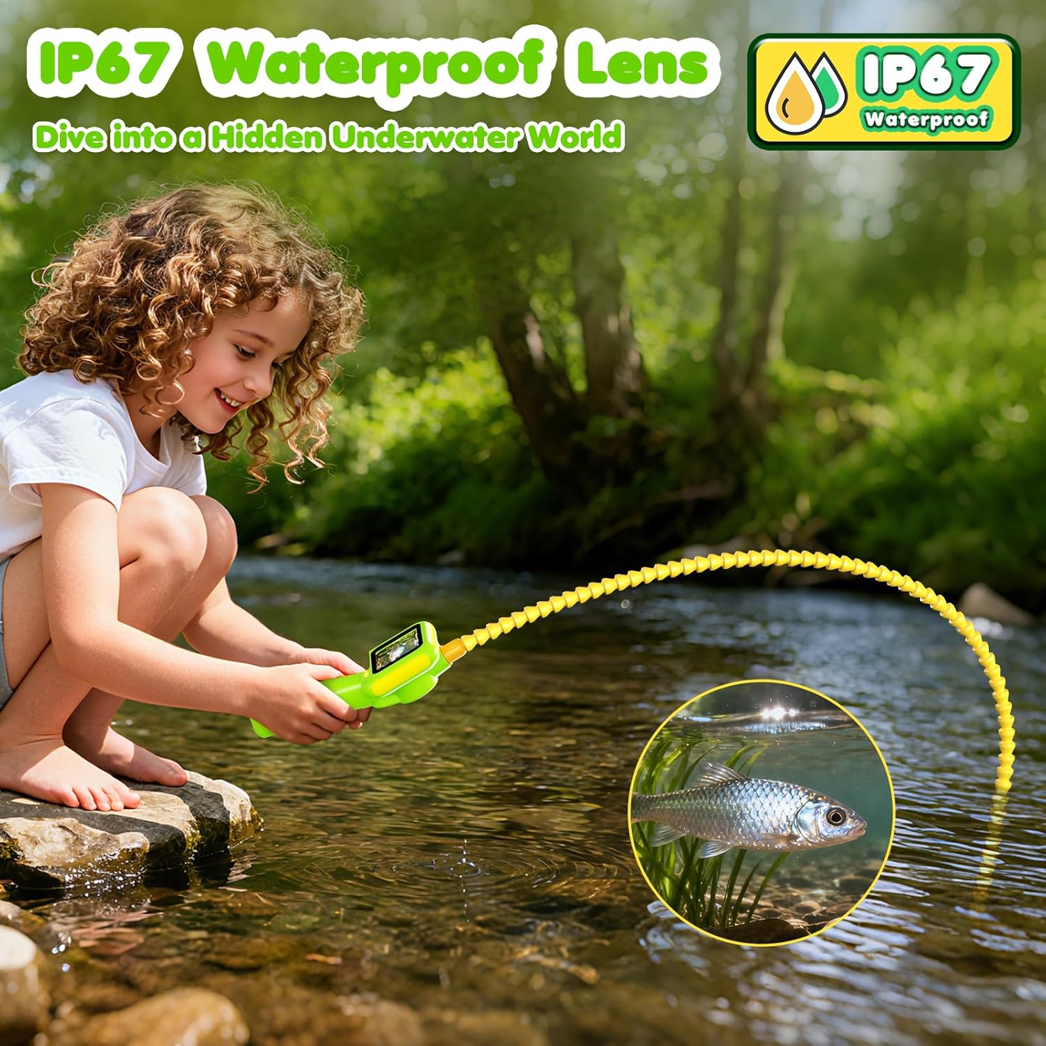 Endoscoop voor kinderen, bores - Outdoor Camping Toys recensie en prijs