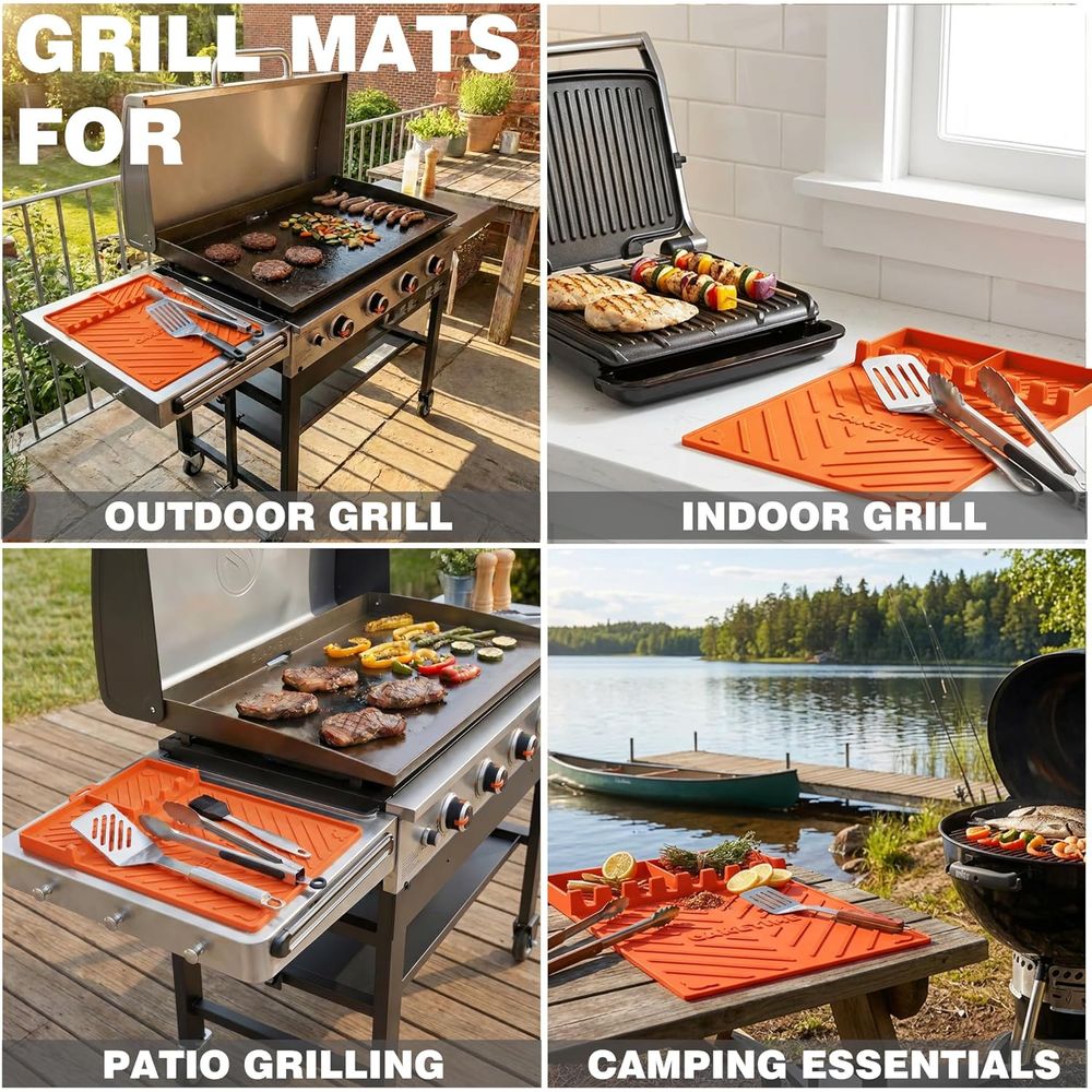 Siliconen grillmatten of acces - Outdoor Camping Kitchen recensie en prijs