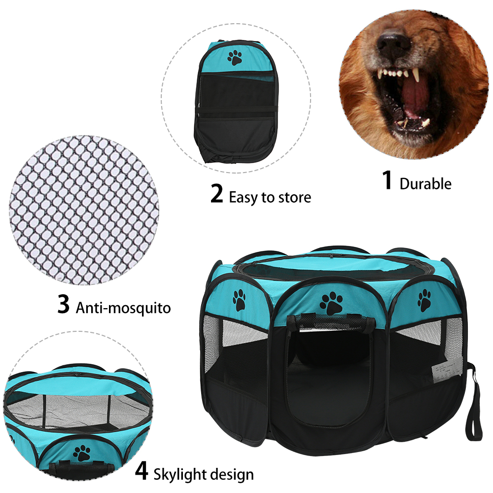 Opvouwbare huisdiertent Honden - Outdoor Camping Dog Kennel recensie en prijs