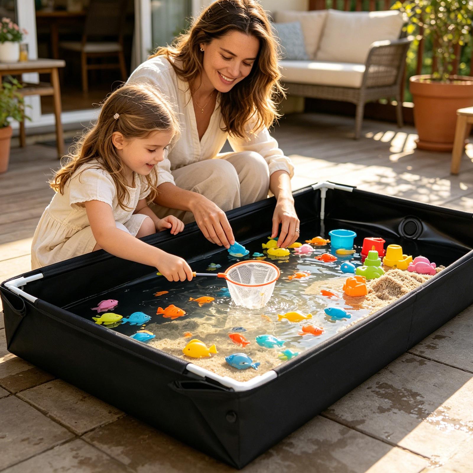 Buitenwaterspeelgoed en zandba - Outdoor Camping Toys recensie en prijs