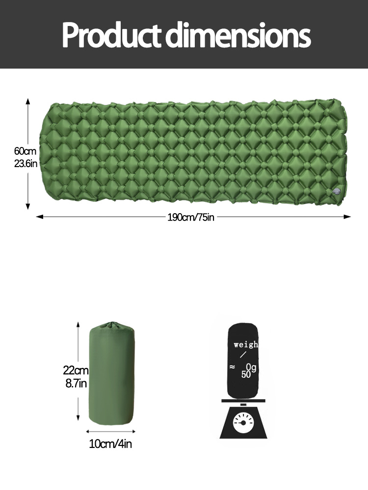 Opblaasbaar campingmatras in t - Outdoor Camping Mattress recensie en prijs